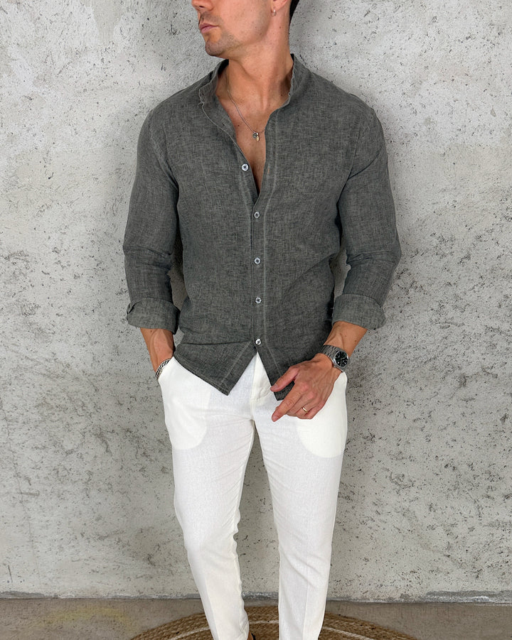 Camicia Lino Fiammato