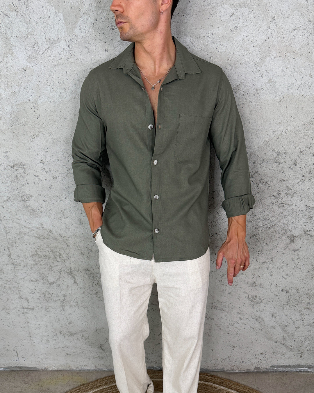 Camicia Relaxed Lino