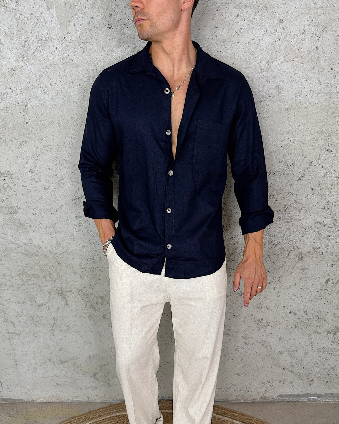 Camicia Relaxed Lino