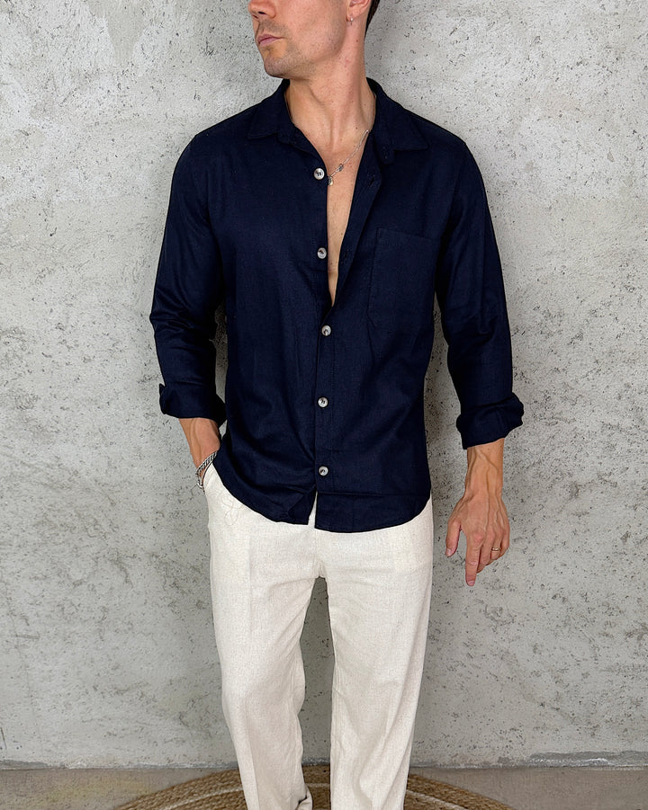 Camicia Relaxed Lino