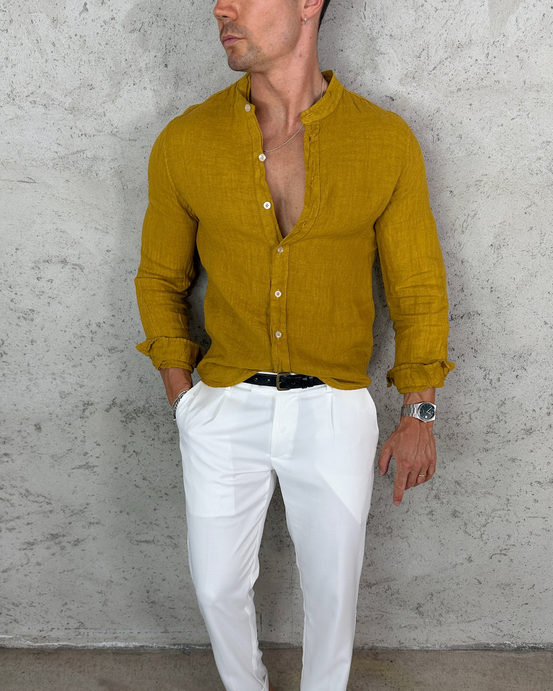 Camicia Lino Premium