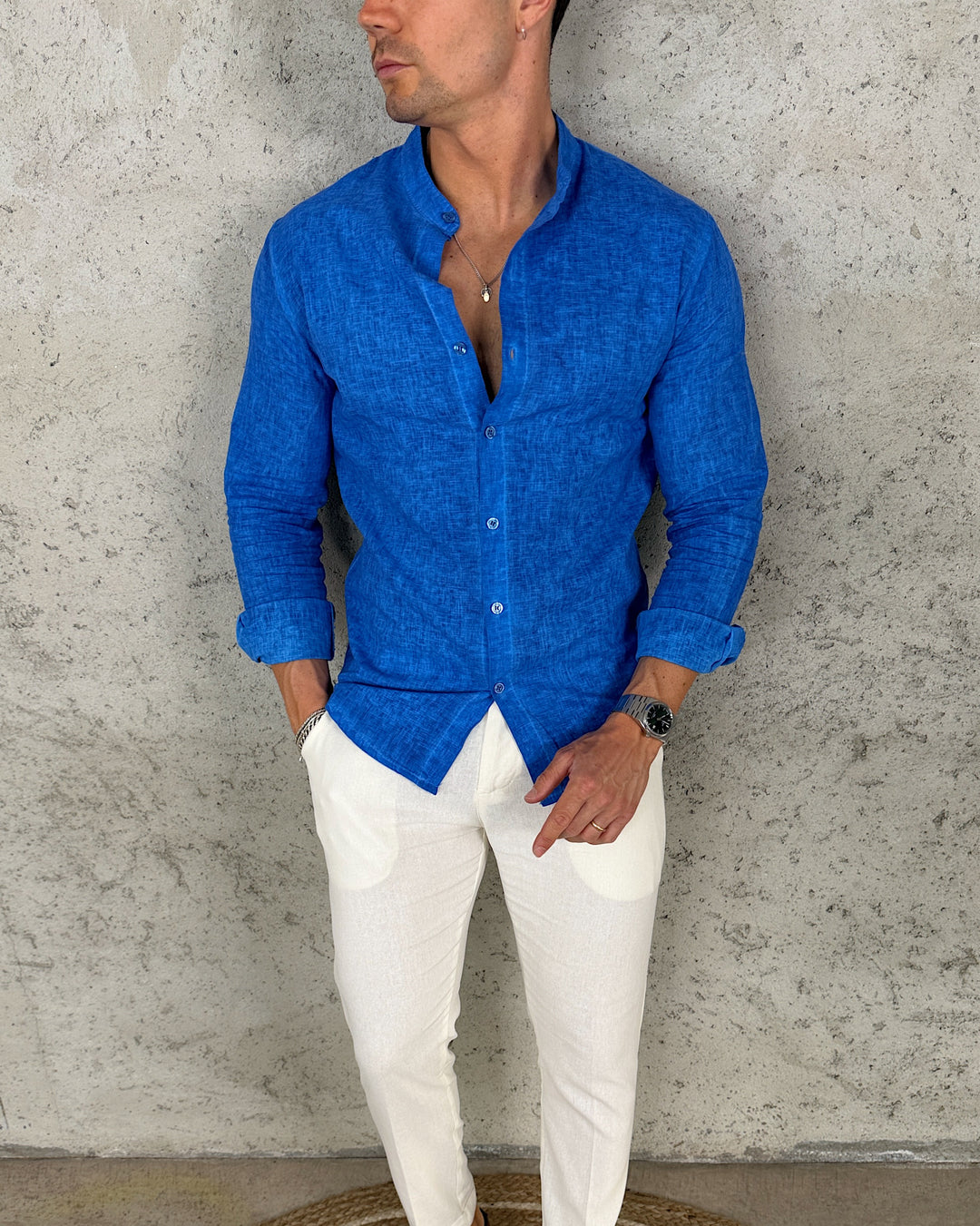 Camicia Lino Fiammato