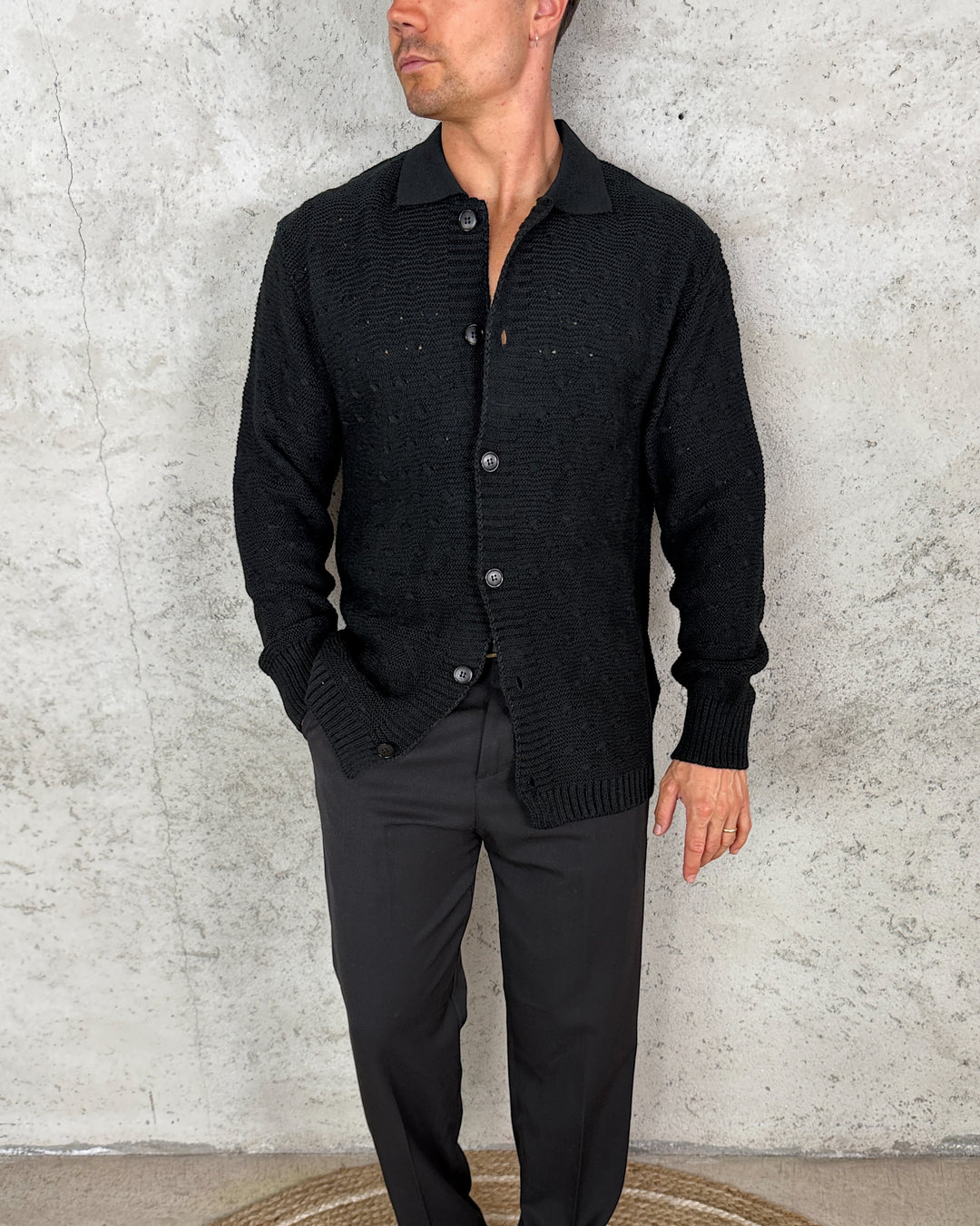 Cardigan Polo Over