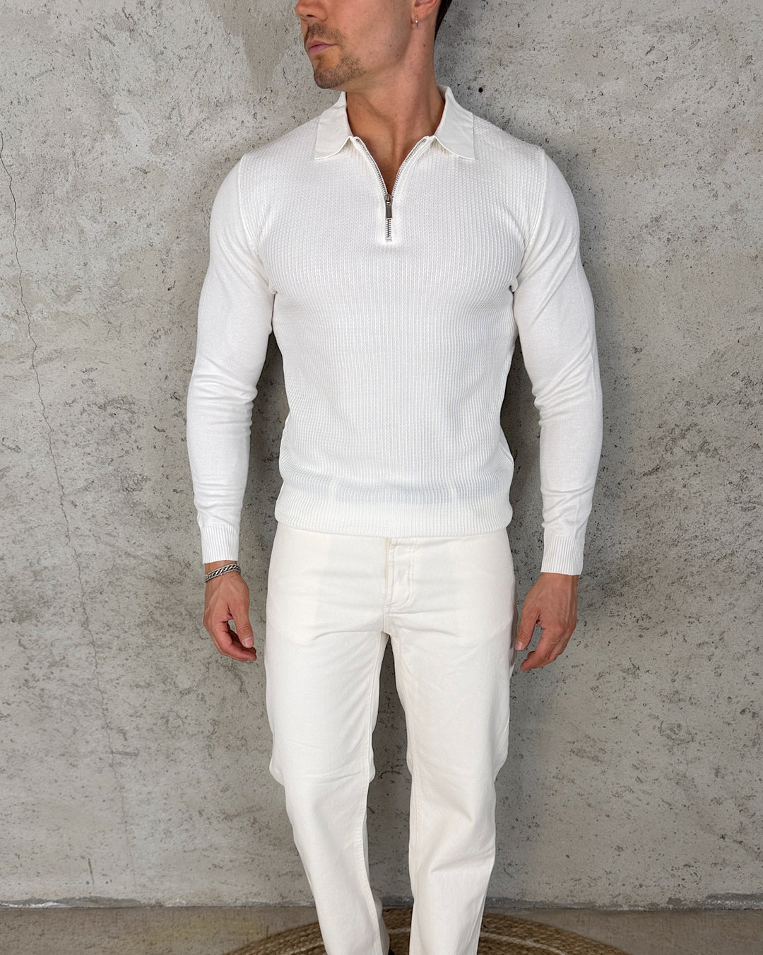 Polo Adiuvar Zip