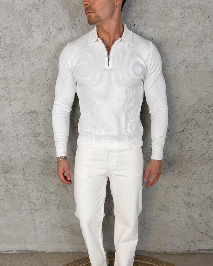 Polo Adiuvar Zip