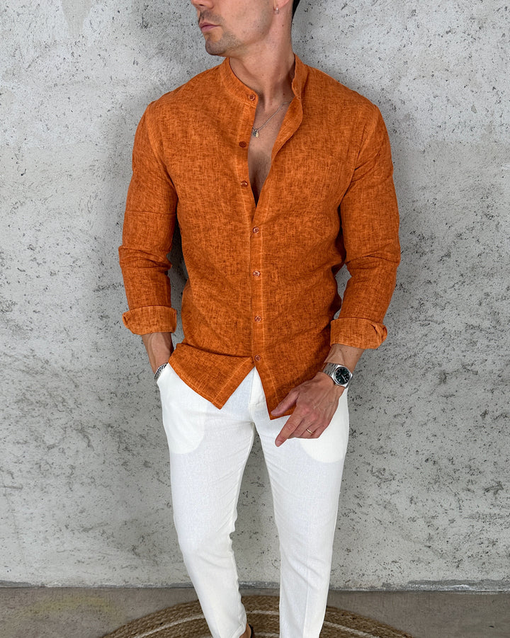 Camicia Lino Fiammato