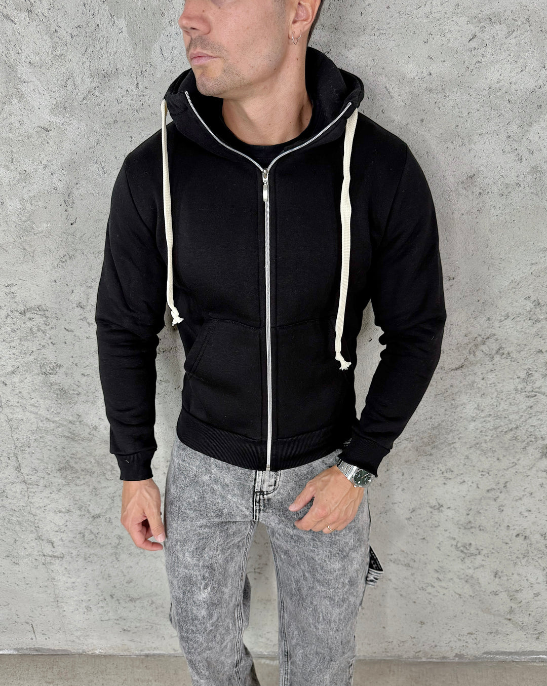 Zip Hoodie Basic