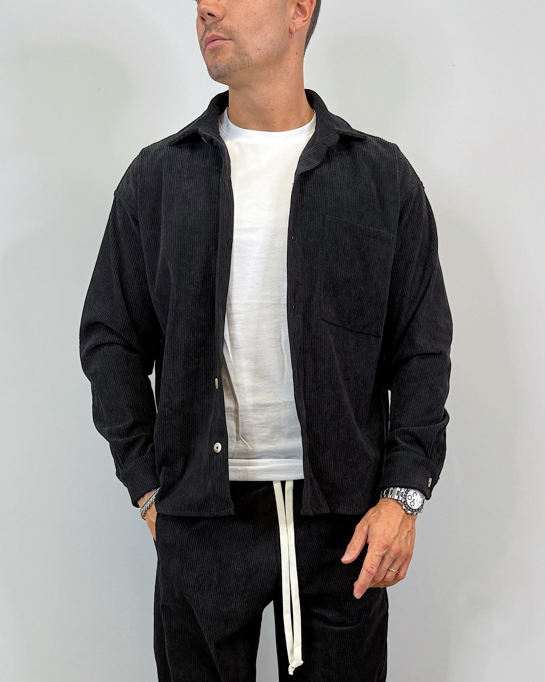 Camicia Baggy Velluto