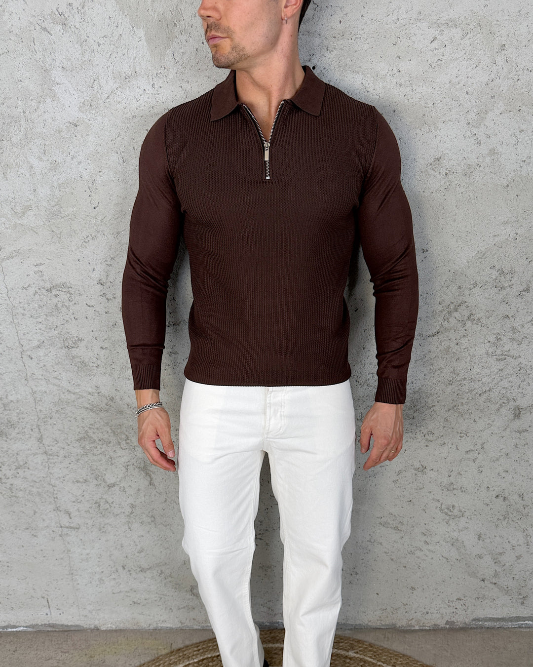 Polo Adiuvar Zip