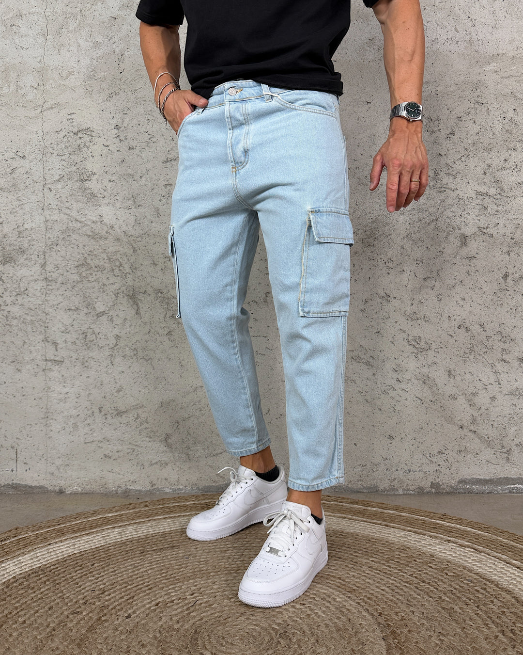 Loose Cargo Denim