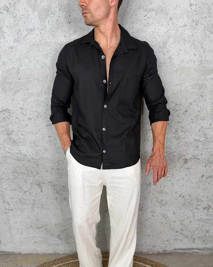Camicia Relaxed Lino