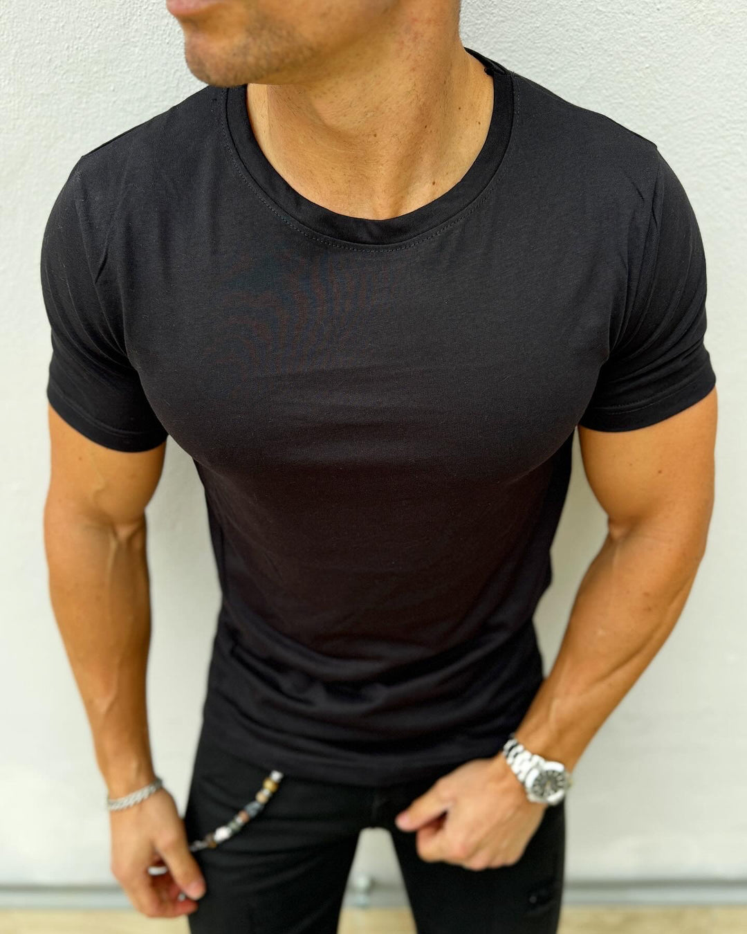 slim basic T-Shirt