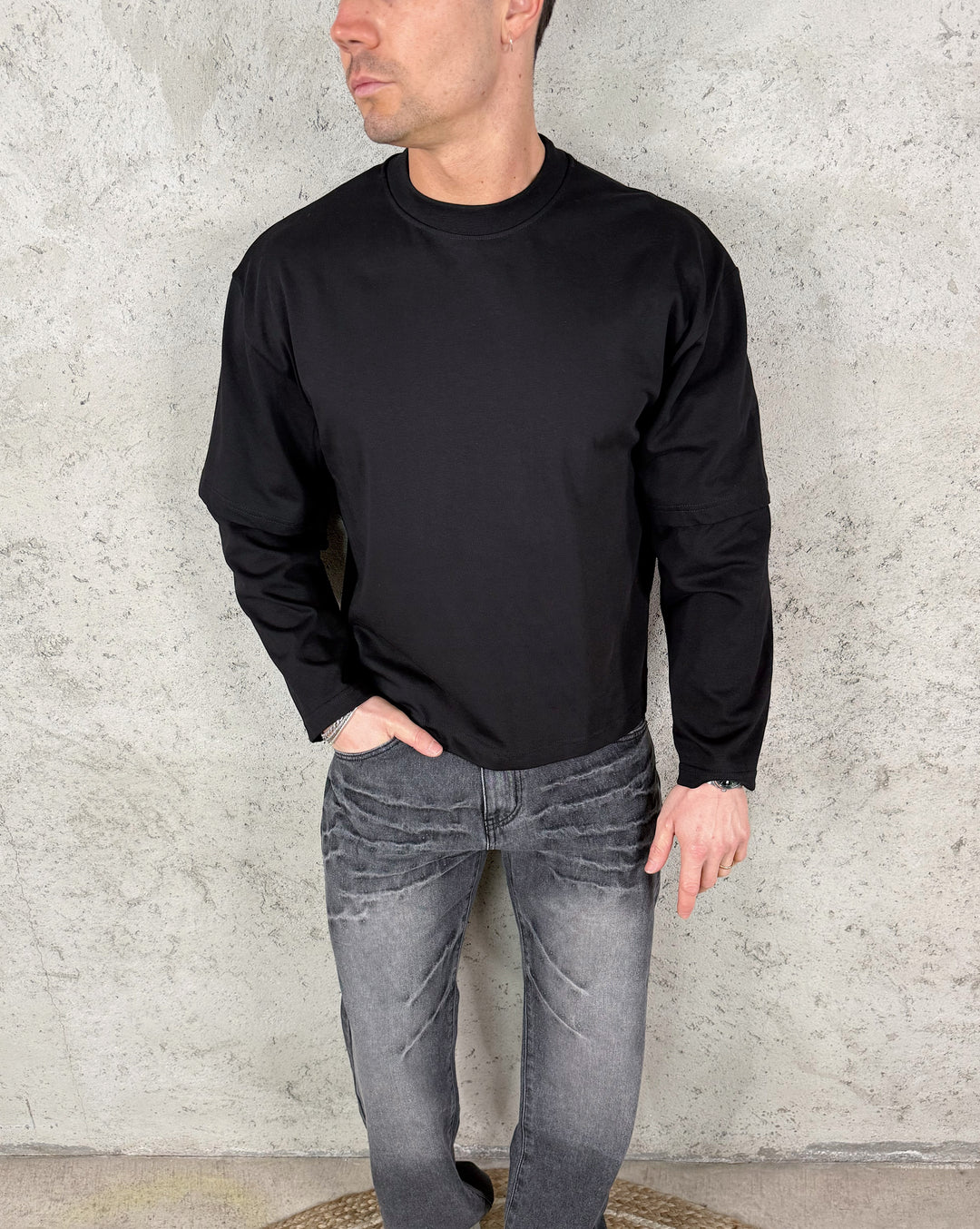 T-Shirt Long Cropped