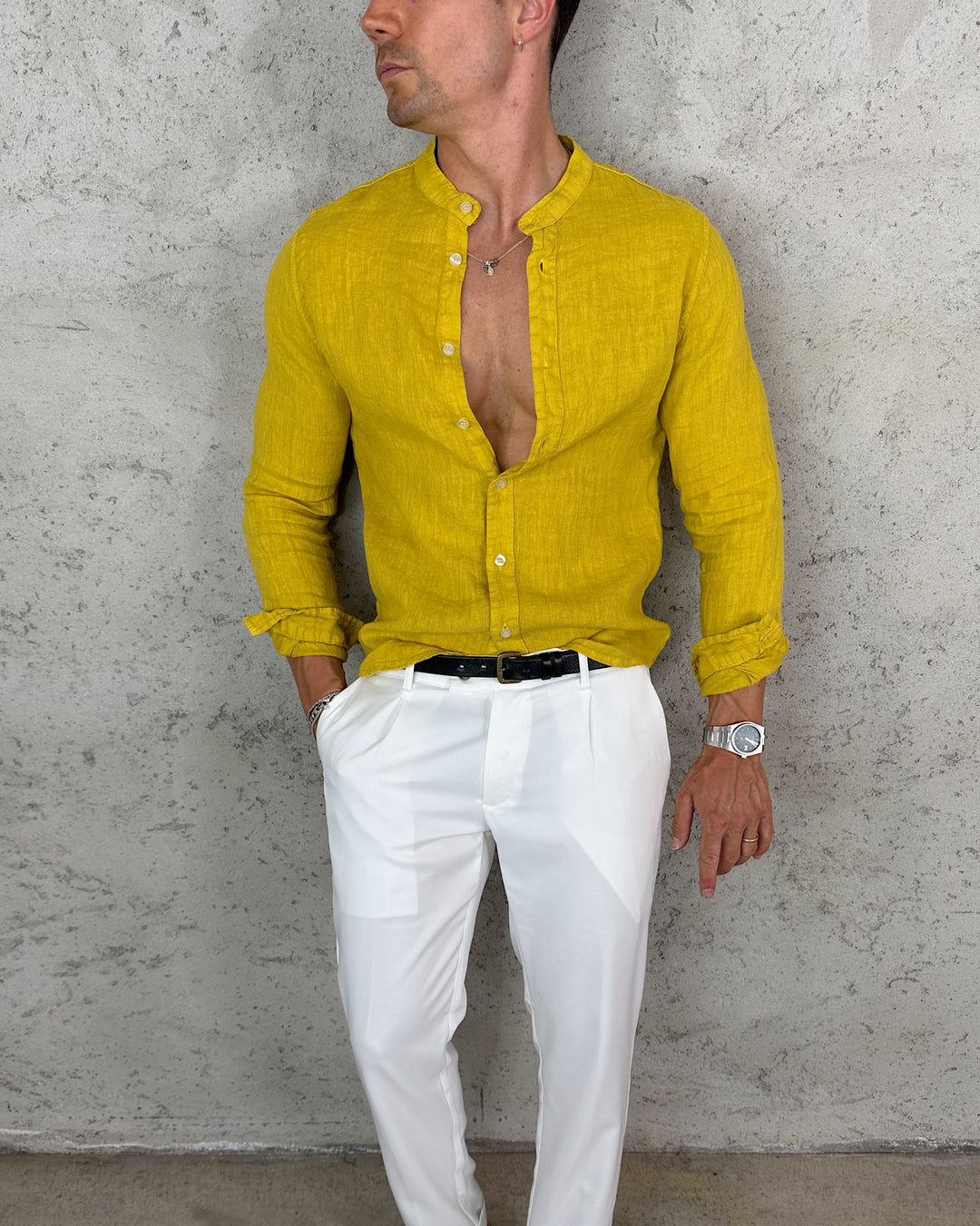 Camicia Lino Premium