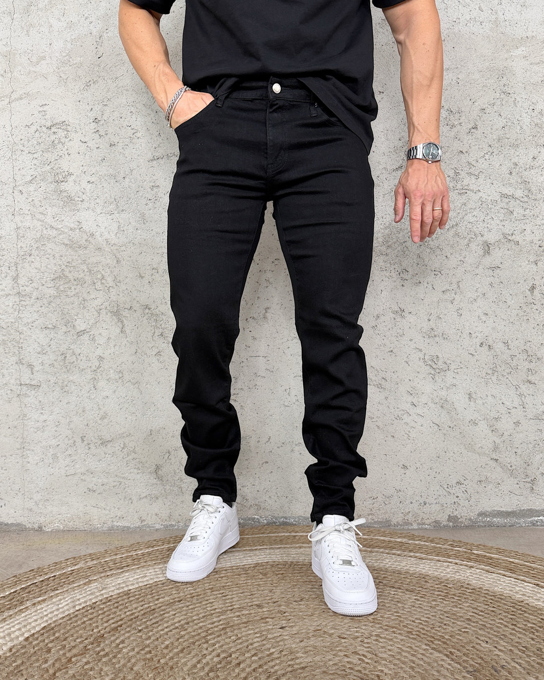 Black Slim Denim