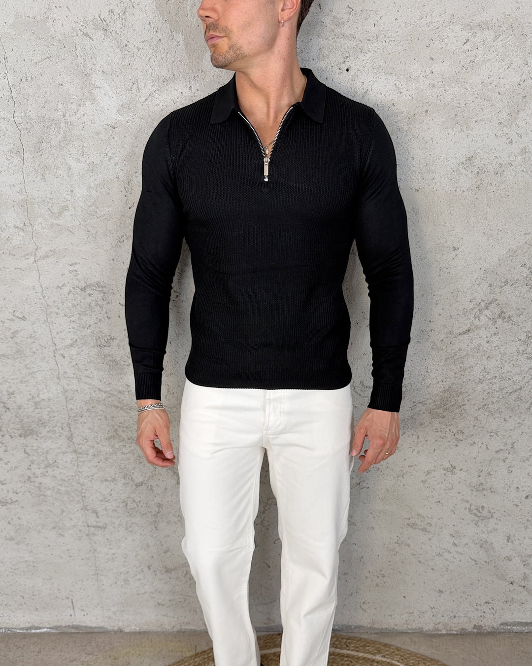 Polo Adiuvar Zip
