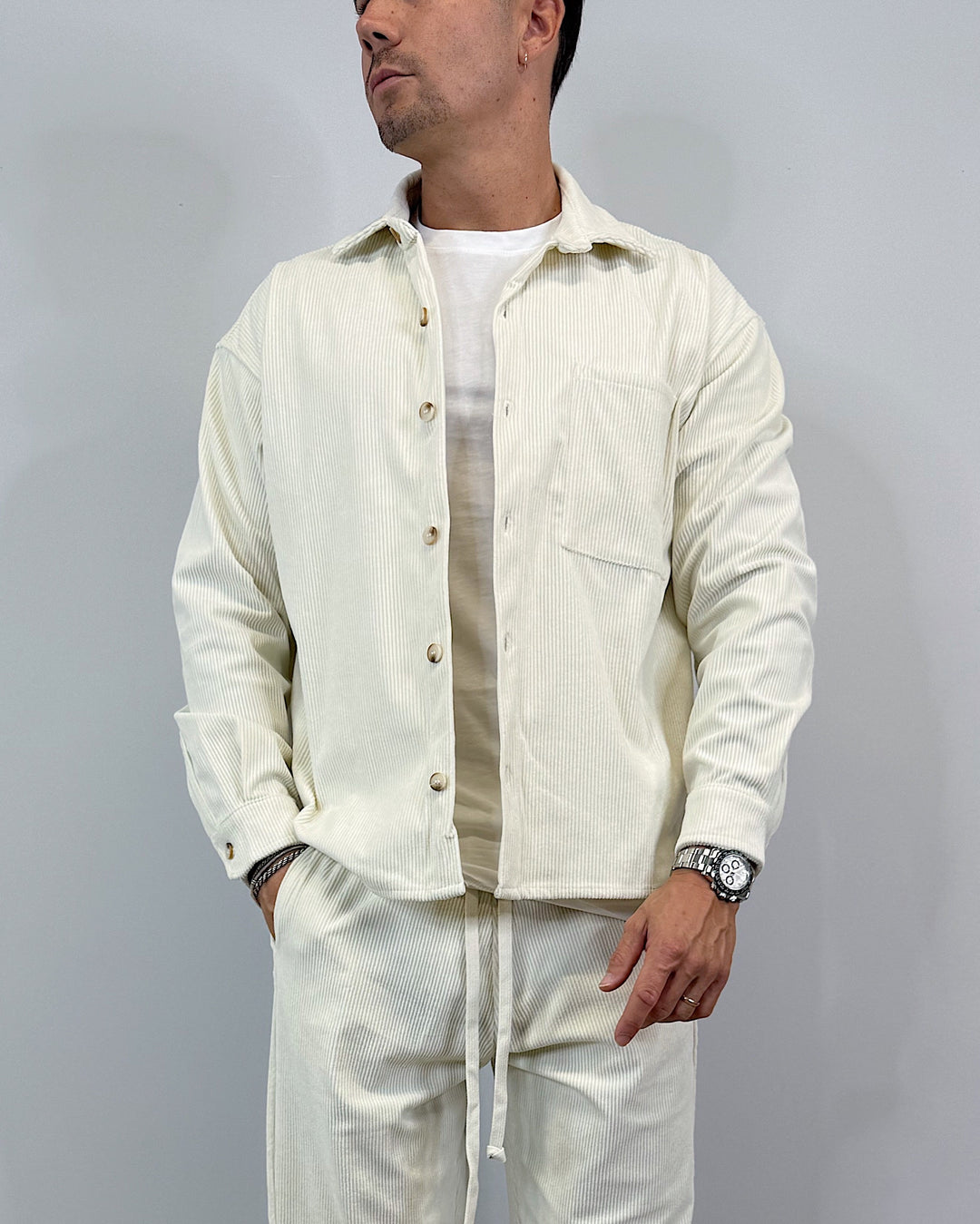 Camicia Baggy Velluto