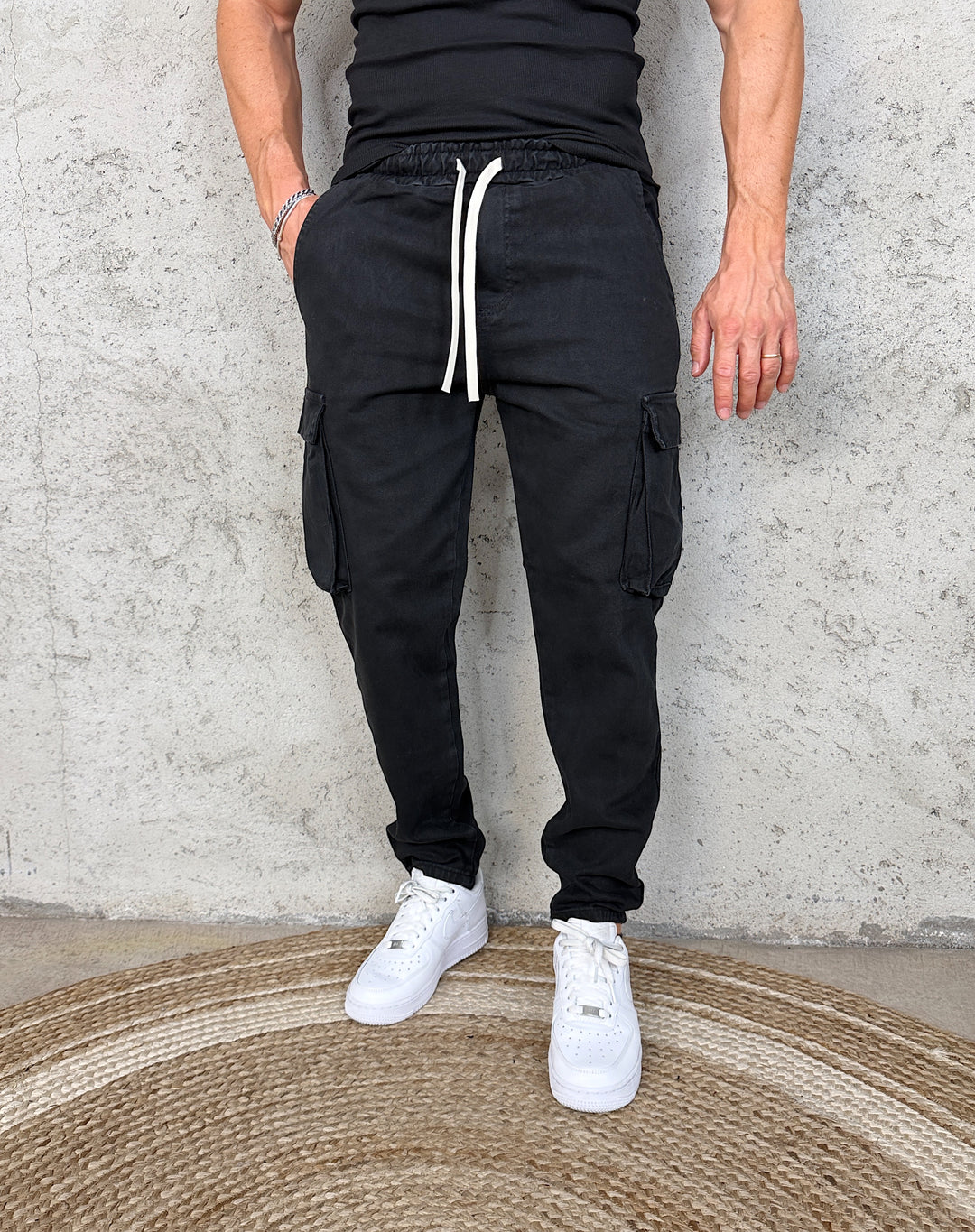 Jogger Black Cargo