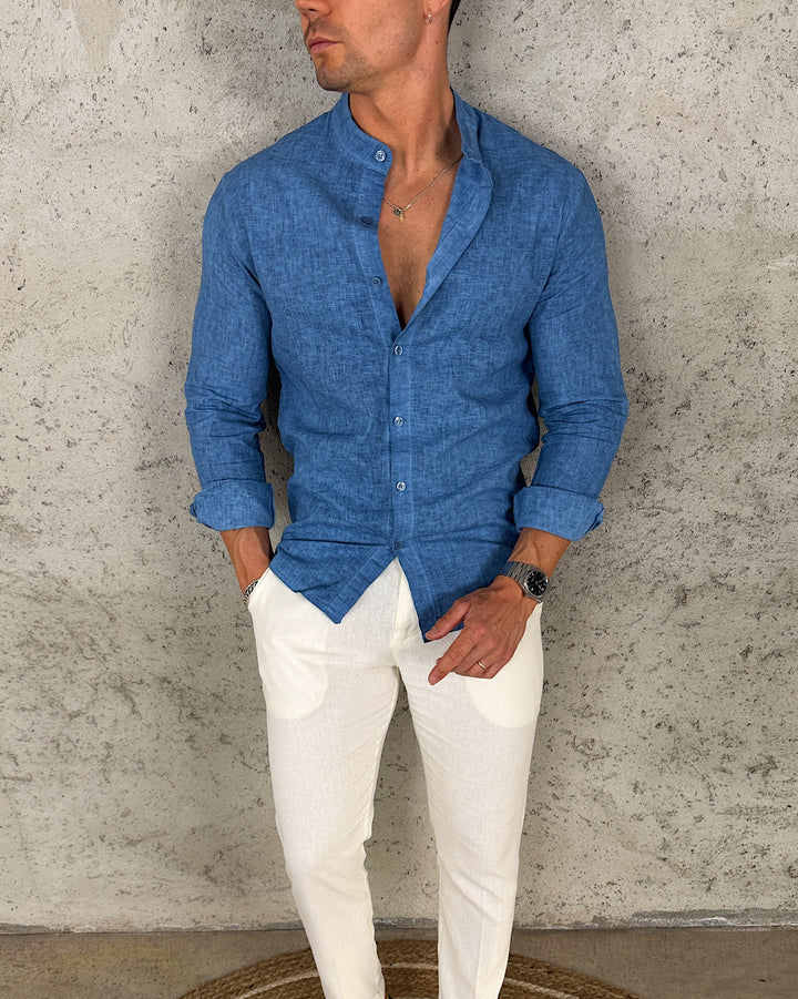 Camicia Lino Fiammato