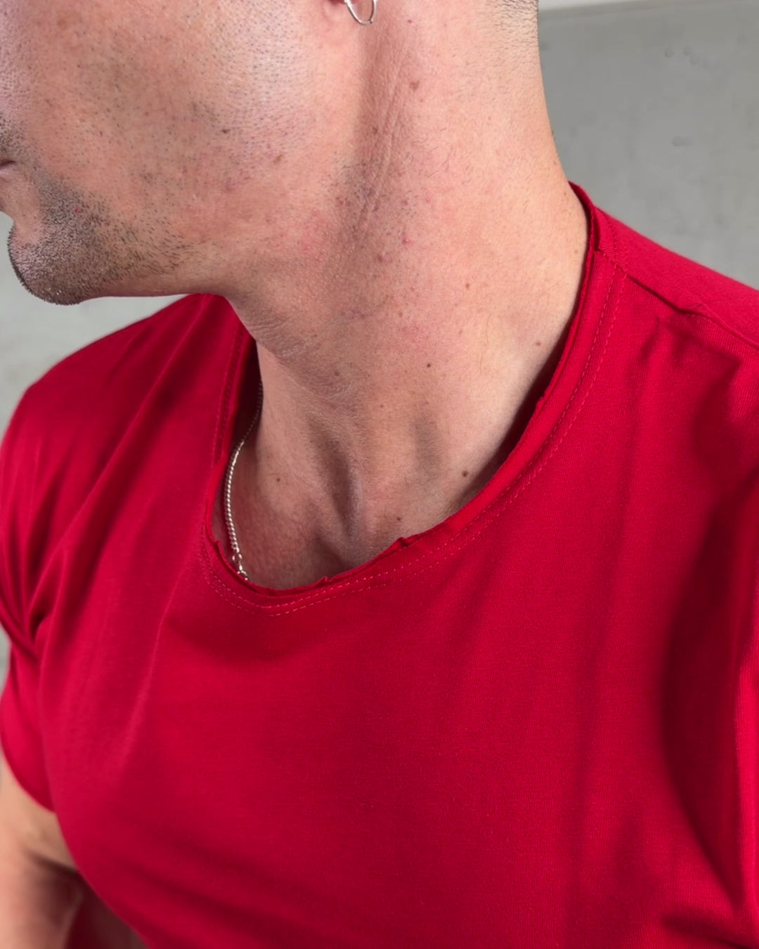 T-shirt Raw Cut