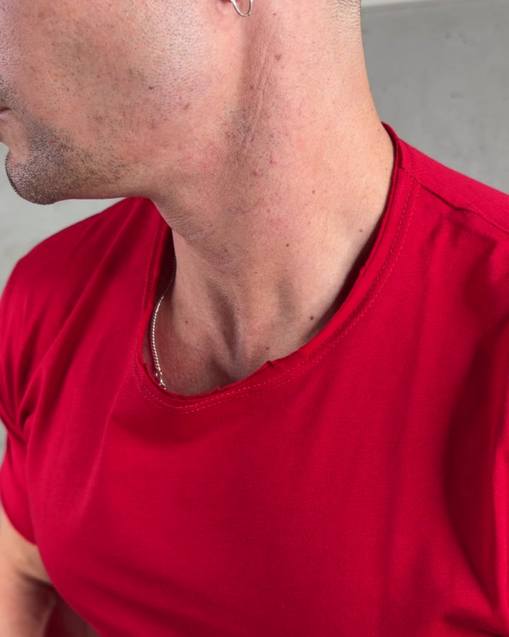T-shirt Raw Cut