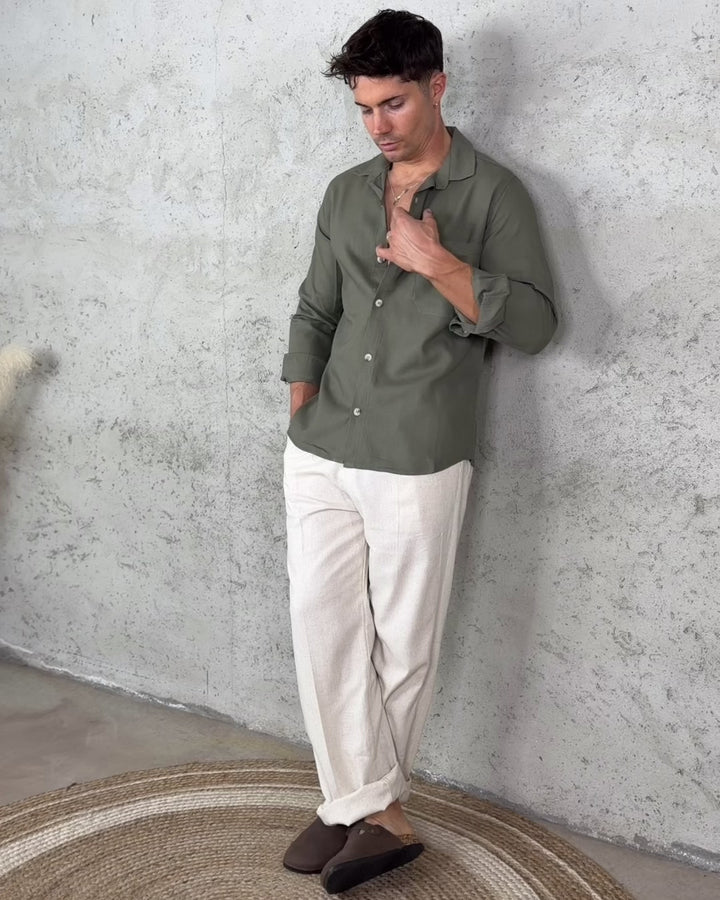 Camicia Relaxed Lino