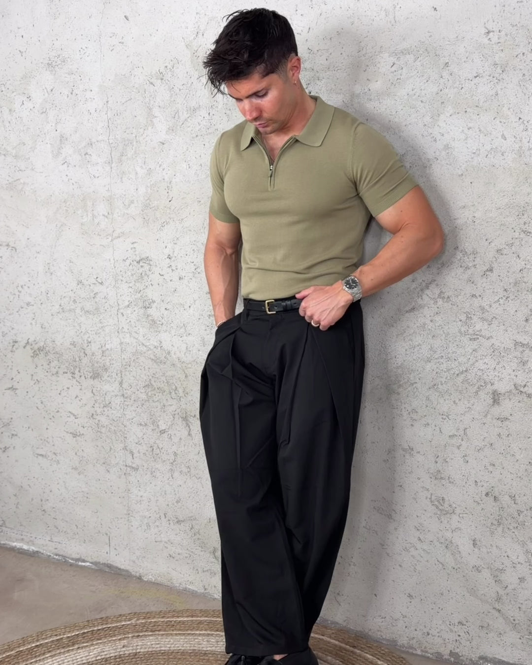 Polo Airton Zip